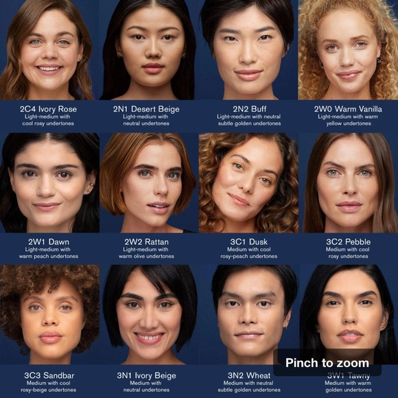 Estee Lauder Double Wear Makeup 2W0 Warm Vanilla - Picture 4 of 5